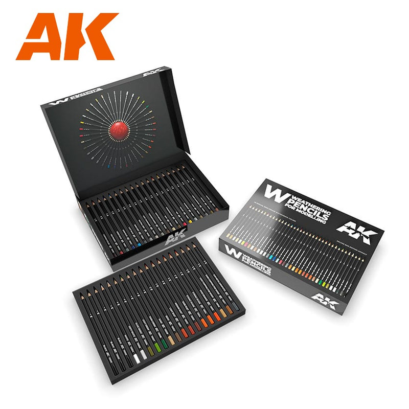 Weathering Pencil Deluxe Edition Box LTG AK-10047