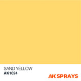 Sand Yellow Color - Spray 150ml LTG AK-1024