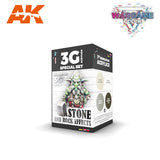 3Gen Acrylics: Wargame Color Set - Stone and Rock Effects LTG AK-1074