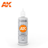 3Gen Acrylics: Grey Primer 100ml LTG AK-11241