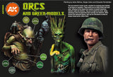 3Gen Acrylics: Orcs and Green Creatures Set LTG AK-11600