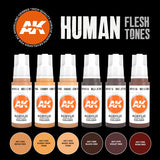 3Gen Acrylics: Human Flesh Tones LTG AK-11603