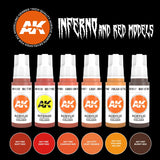 3Gen Acrylics: Inferno and Red Creatures LTG AK-11604