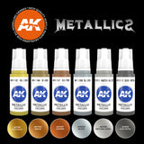 3Gen Acrylics: Metallics Set LTG AK-11608