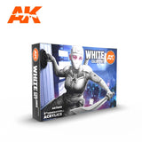 3Gen Acrylics: White Colors Set LTG AK-11609
