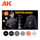 3G Acrylics: Panzer Crew Uniforms Set LTG AK-11622