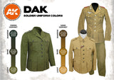 3Gen Acrylics: DAK Soldier Uniform Colors LTG AK-11628