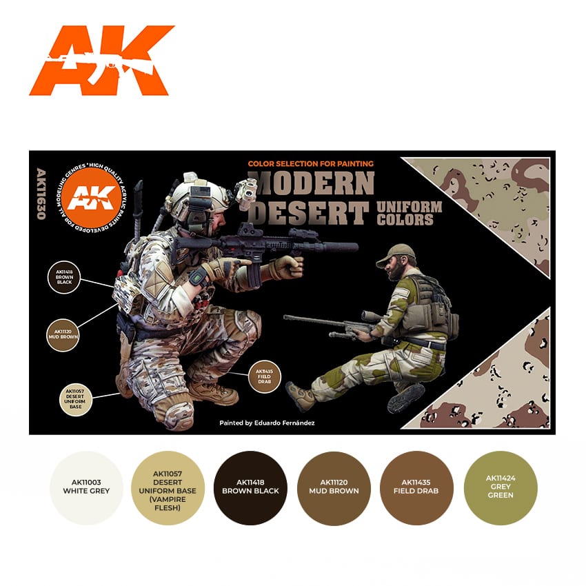 3Gen Acrylics: Modern Desert Uniform Colors LTG AK-11630