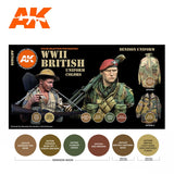 3Gen Acrylics: WWII British Uniform Colors LTG AK-11636