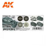 3Gen Acrylics: German Panzer Grey Modulation Set LTG AK-11642