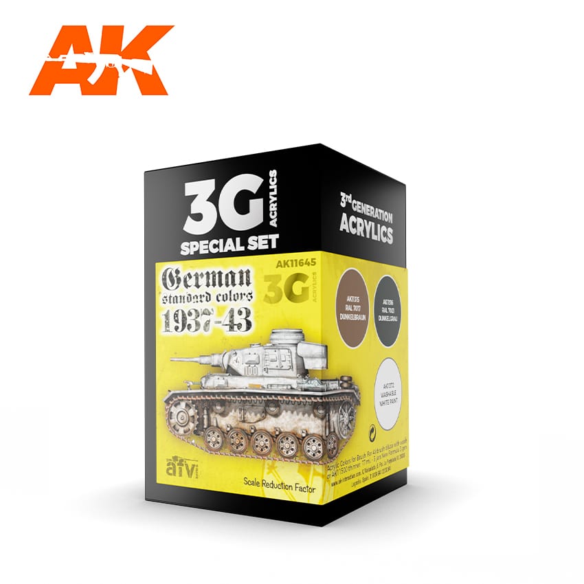 3Gen Acrylics: German Standard 37-44 LTG AK-11645