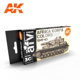 3Gen Acrylics: Afrika Korps Colors 1941-43 LTG AK-11652