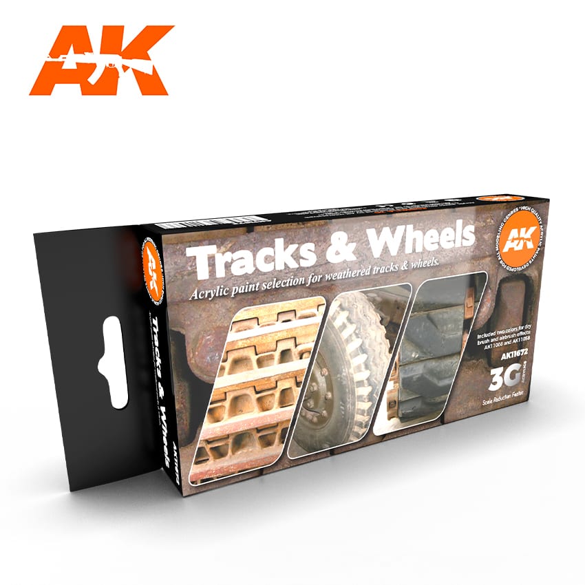 3Gen Acrylics: Tracks & Wheels LTG AK-11672