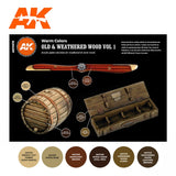 3Gen Acrylics: Old & Weathered Wood Vol.1 LTG AK-11673