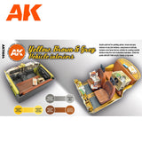 3Gen Acrylics: Yellow, Brown & Grey Vehicle Interiors LTG AK-11684