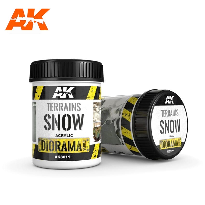 Diorama Series: Terrains Snow - 250ml (Acrylic) LTG AK-8011