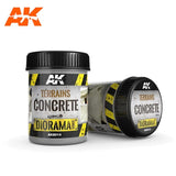 Diorama Series: Terrains Concrete - 250ml (Acrylic) LTG AK-8014