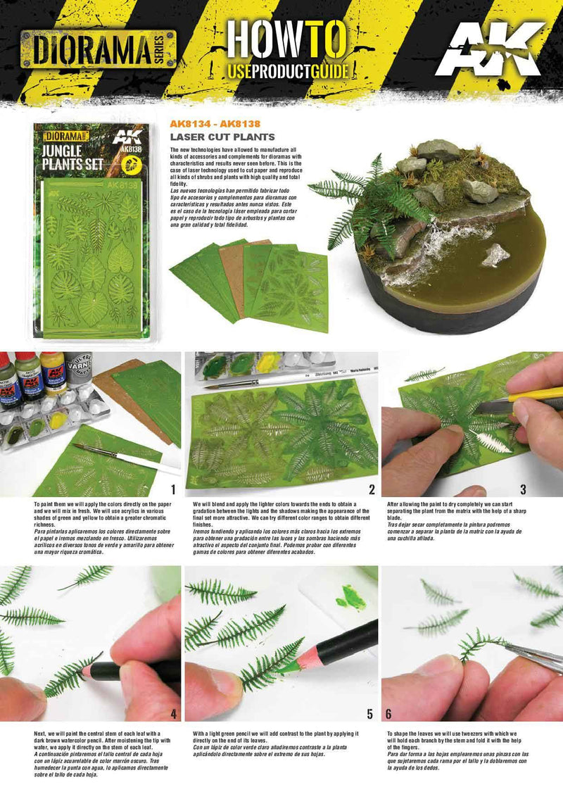 Diorama Series: Fern - 1/32 & 1/35 LTG AK-8134