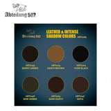 Abteilung 502: Intense Leather & Shadows Colors LTG AK-ABT1165