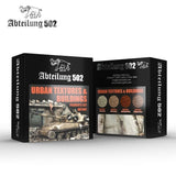 Abteilung 502: Urban Textures & Buildings Pigments Set LTG AK-ABT401