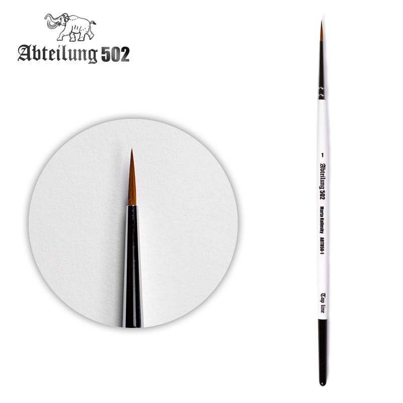 Abteilung 502: Top Line Marta Kolinsky 1 Brush LTG AK-ABT850-1