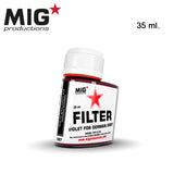 MIG Productions: Filter - Violet for German Grey 35ml LTG AK-F427