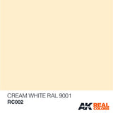 Real Colors: Cream White, RAL 9001 10ml LTG AK-RC002