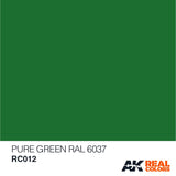 Real Colors: Pure Green, RAL 6037 10ml LTG AK-RC012