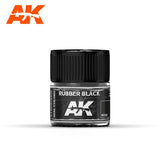 Real Colors: Rubber Black 10ml LTG AK-RC022