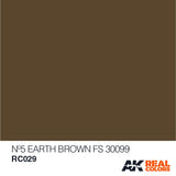 Real Colors: Nº5 Earth Brown FS 30099 10ml LTG AK-RC029