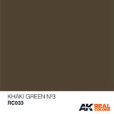 Real Colors: Khaki Green Nº3 10ml LTG AK-RC033