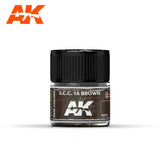 Real Colors: S.C.C. 1A Brown 10ml LTG AK-RC034