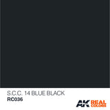 Real Colors: S.C.C. 14 Blue Black 10ml LTG AK-RC036