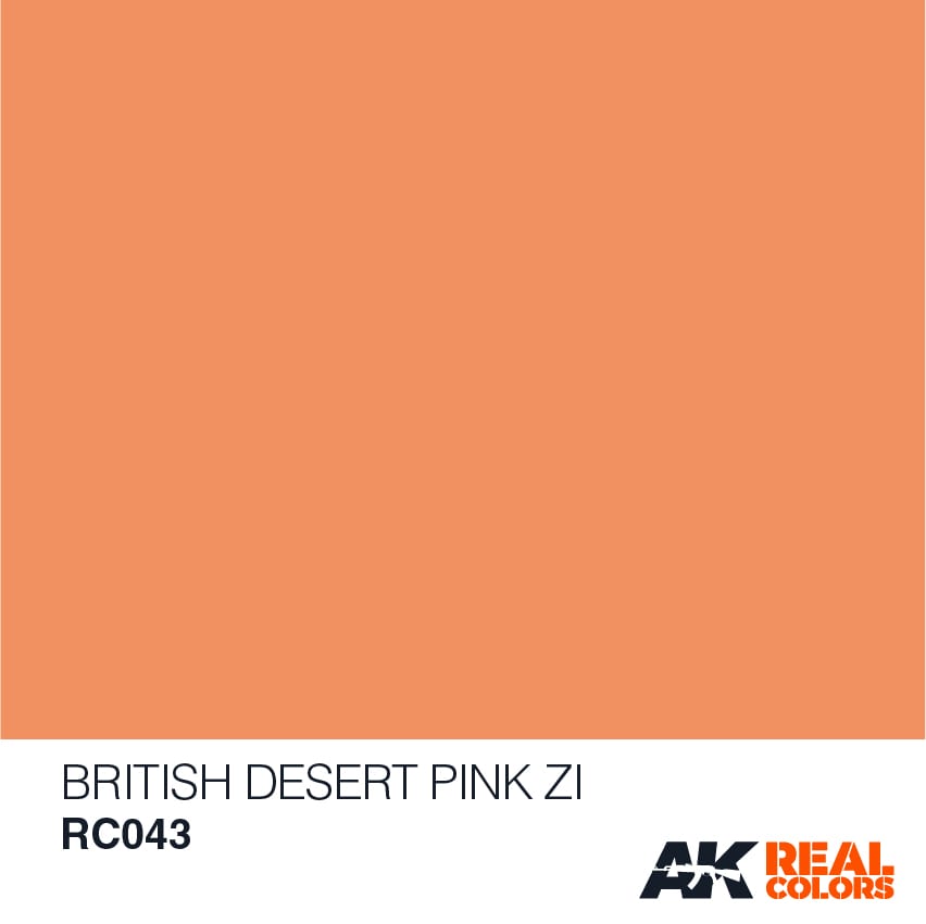 Real Colors: Bristish Desert Pink ZI 10ml LTG AK-RC043