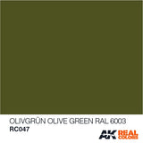 Real Colors: Olivgrun - Olive Green RAL 6003 10ml LTG AK-RC047