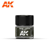 Real Colors: Grun - Green RAL 6007 10ml LTG AK-RC049