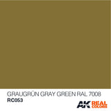 Real Colors: Graugrun - Gray Green RAL 7008 10ml LTG AK-RC053