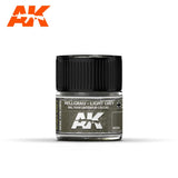 Real Colors: Hellgrau - Light Grey RAL7009 (Interior Color) 10ml LTG AK-RC054