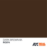 Real Colors: Dark Brown 6K 10ml LTG AK-RC074