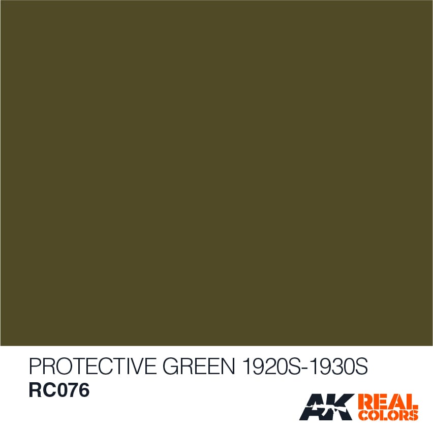 Real Colors: Protective Green 1920's -1930's 10ml LTG AK-RC076