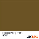 Real Colors: Field Drab FS 30118 10ml LTG AK-RC085