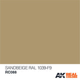 Real Colors: Sandbeige RAL 1039-F9 10ml LTG AK-RC088