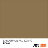 Real Colors: Sandbraun RAL 8031-F9 10ml LTG AK-RC092