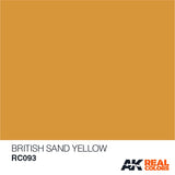 Real Colors: British Sand Yellow 10ml LTG AK-RC093