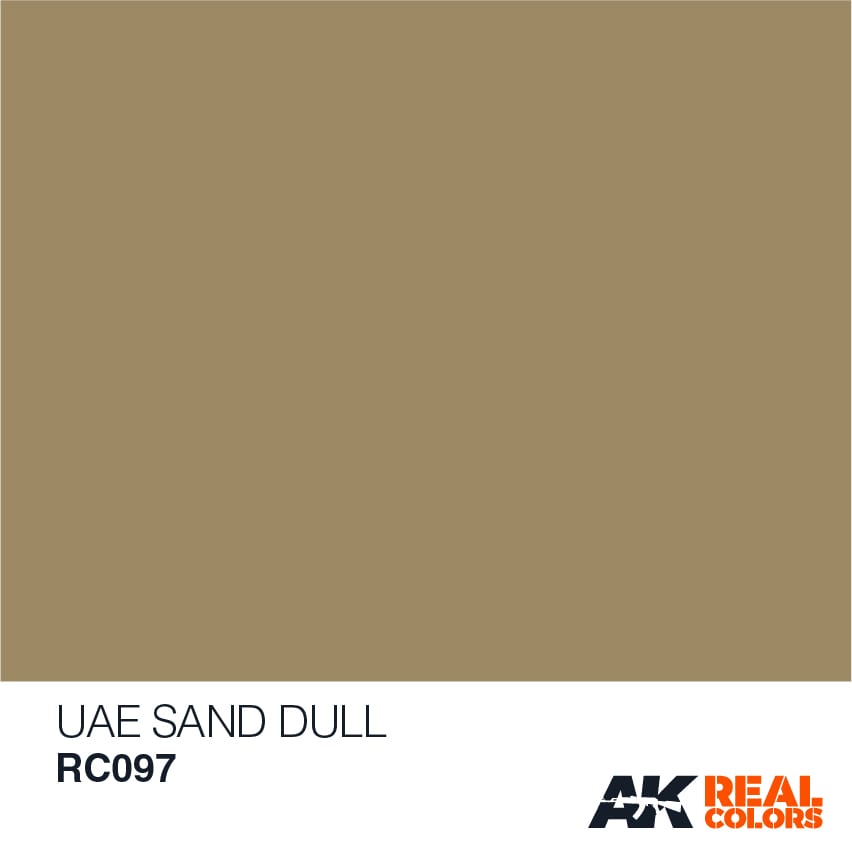 Real Colors: UAE Sand Dull 10ml LTG AK-RC097