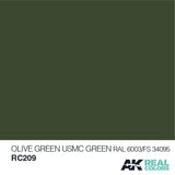 Real Colors: Olive Green/USMC Green RAL 6003/FS34095 10ml LTG AK-RC209