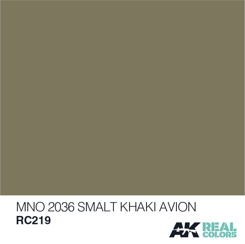 Real Colors: MNO 2036 Smalt Khaki Avion 10ml LTG AK-RC219
