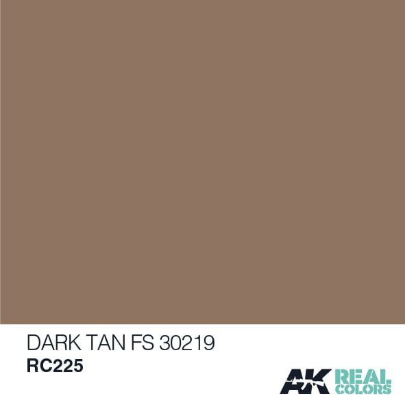Real Colors: Dark Tan FS 30219 10ml LTG AK-RC225