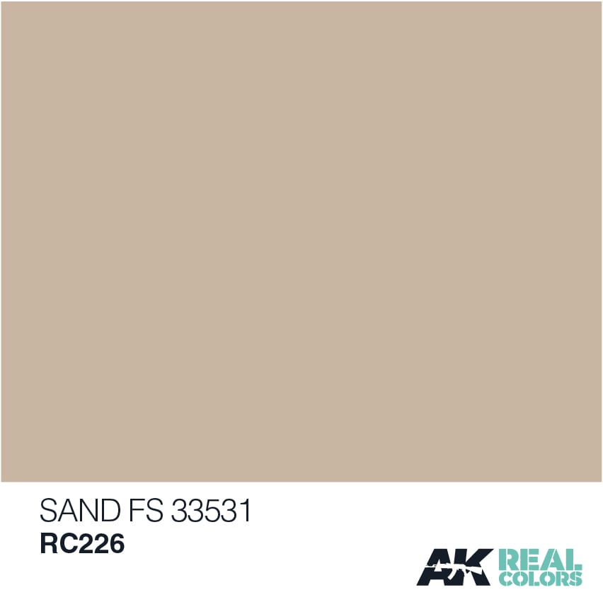 Real Colors: Sand FS 33531 10ml LTG AK-RC226