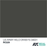 Real Colors: US Army Helo Drab FS 34031 10ml LTG AK-RC229